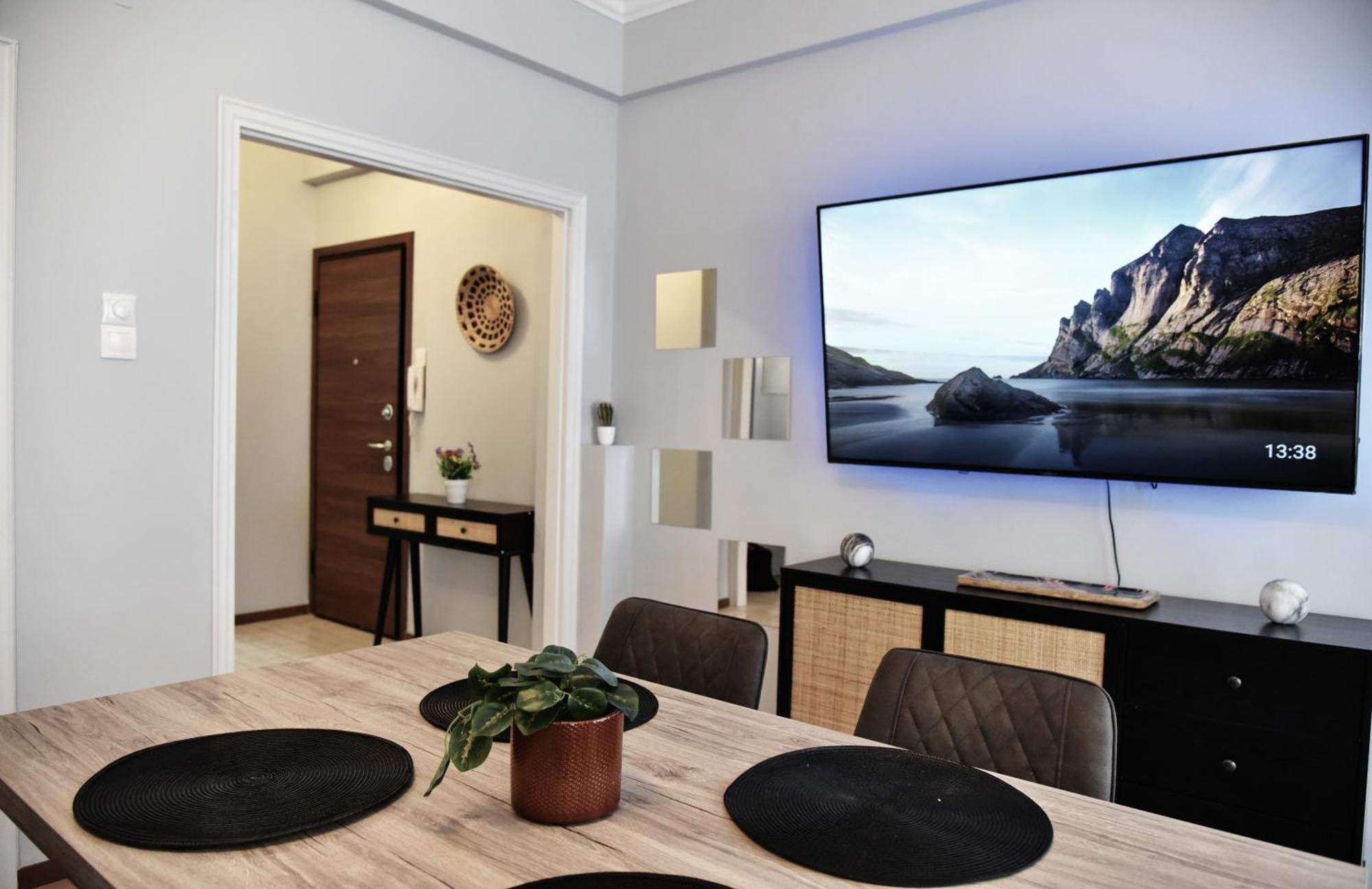 Ferienwohnung Kipseli New Modern & Cozy 65Tv Netflix Athen Exterior foto